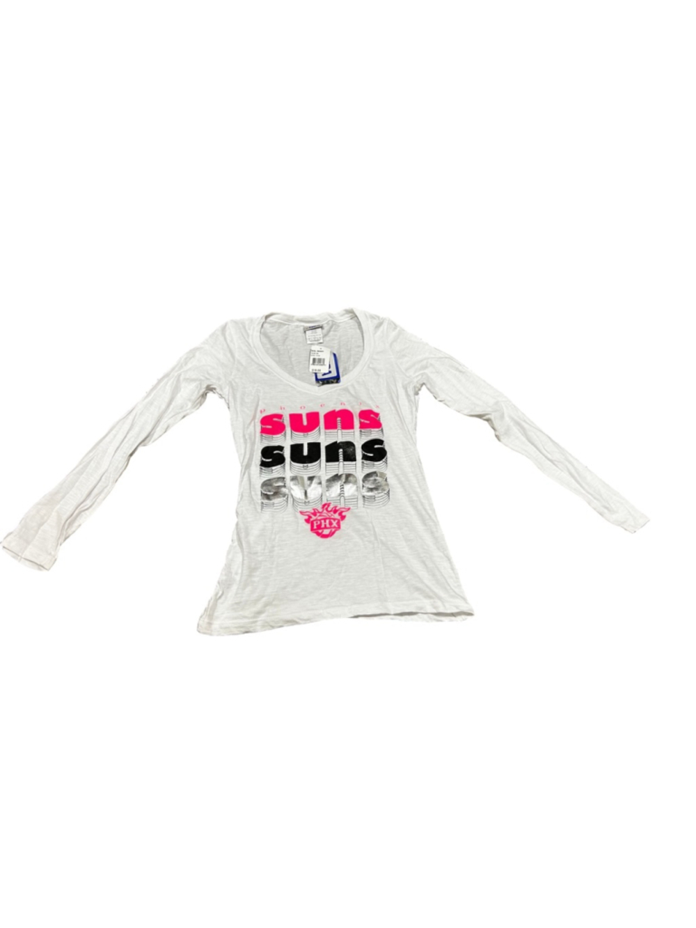 NWT NBA Official Women’s V-Neck Phoenix Suns long sleeve tee size M